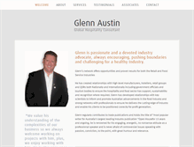 Tablet Screenshot of glennaustinconsulting.com